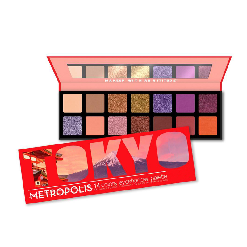 Private Label High Pigment 14 Colors Eyeshadow Palette - ES0528