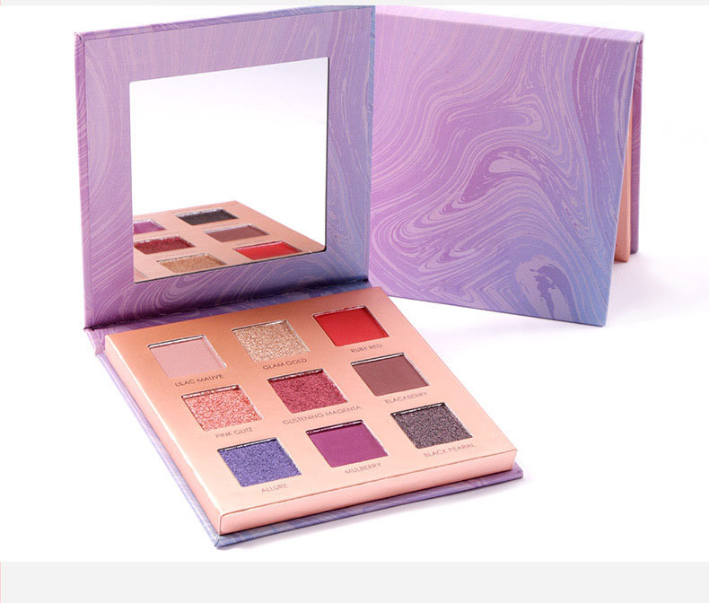 Custom eyeshadow palette with pictures and names - ES0620