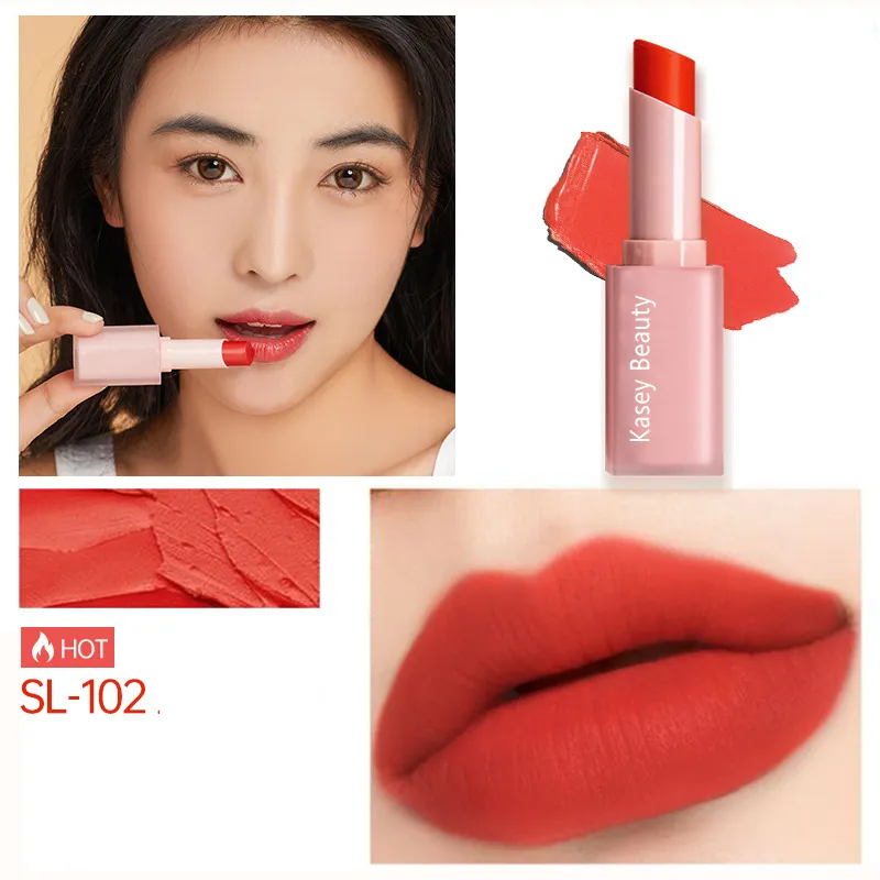 Square tube -Matte Velvet Lipstick | LS0683