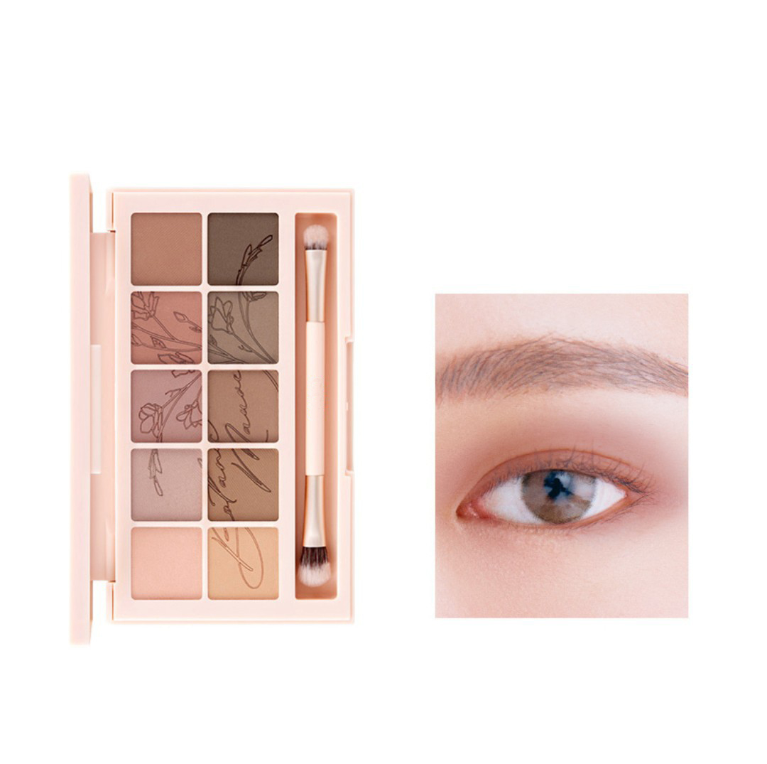 Make your own cosmetics - 10 Colors Eyeshadow Palette | ES0631